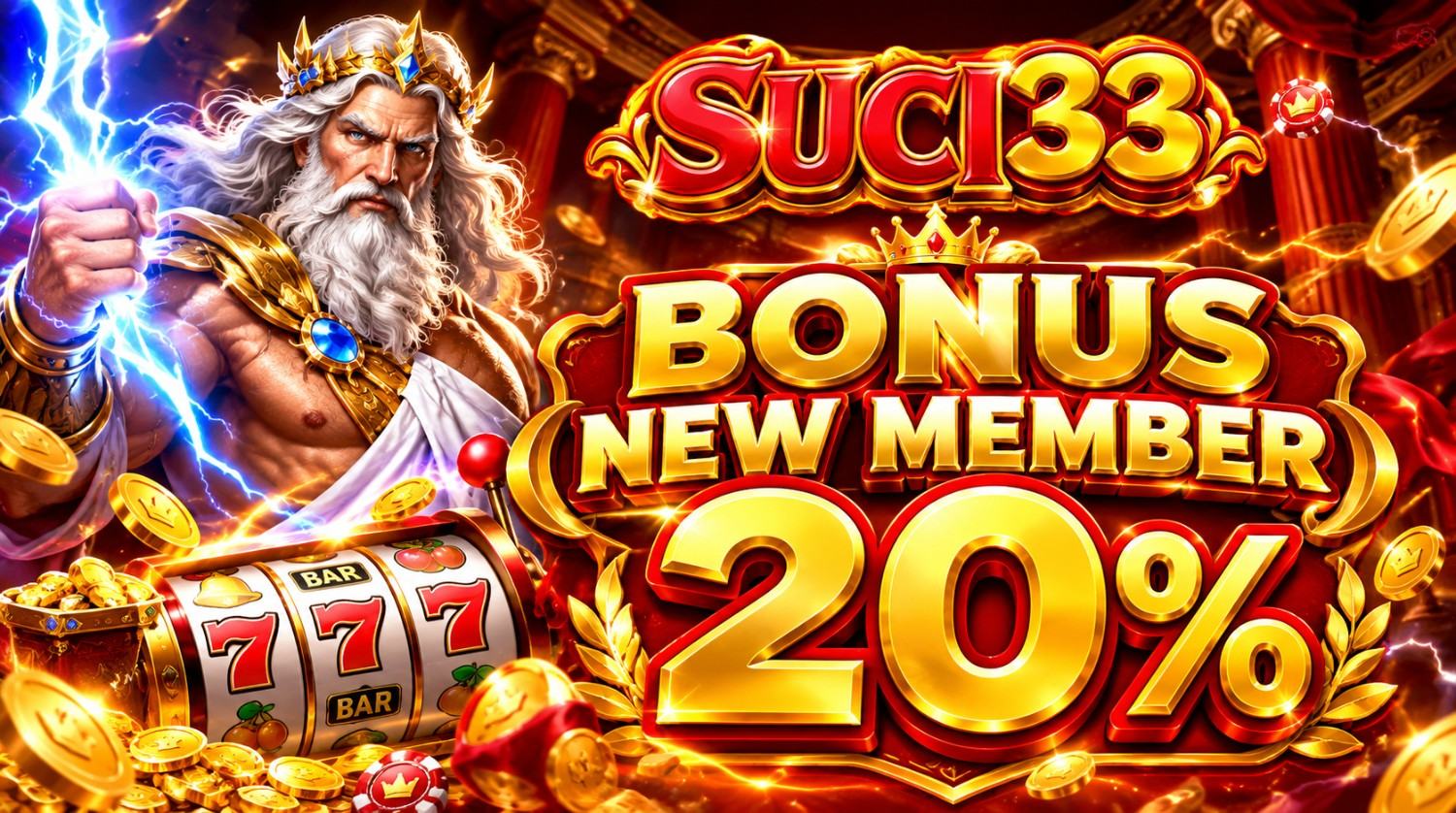 BONUS NEW MEMBER 20%